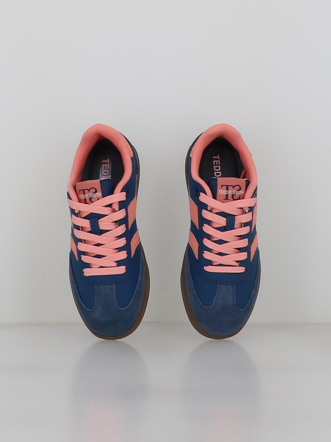 Baskets zapato sra c. bleu marine et rose femme - Teddy Smith