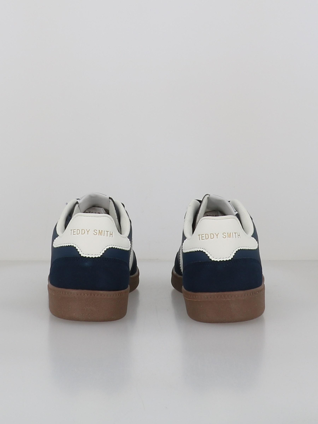 Baskets zapato cro c. bleu marine et blanc homme - Teddy Smith