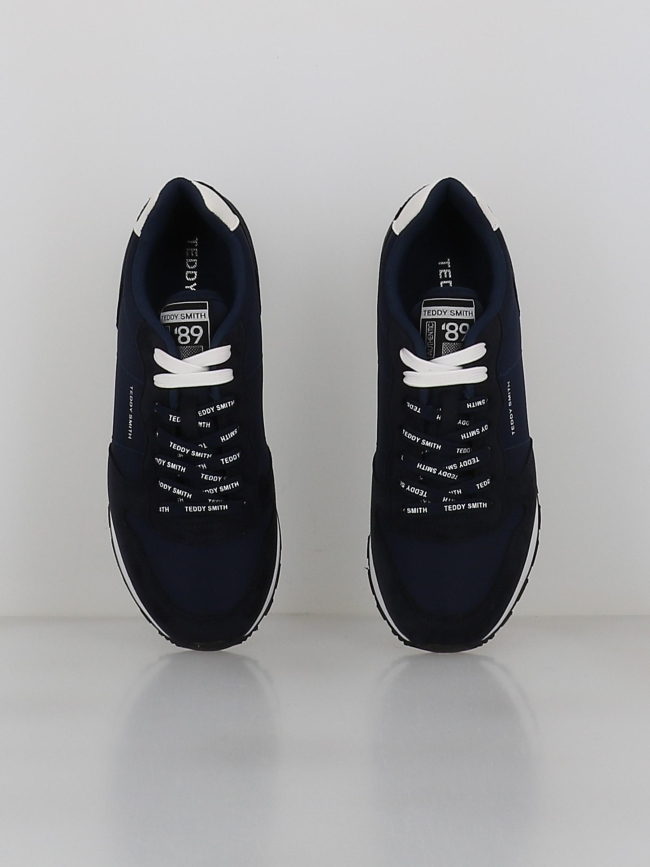 Baskets zapato cro textil bleu marine homme - Teddy Smith