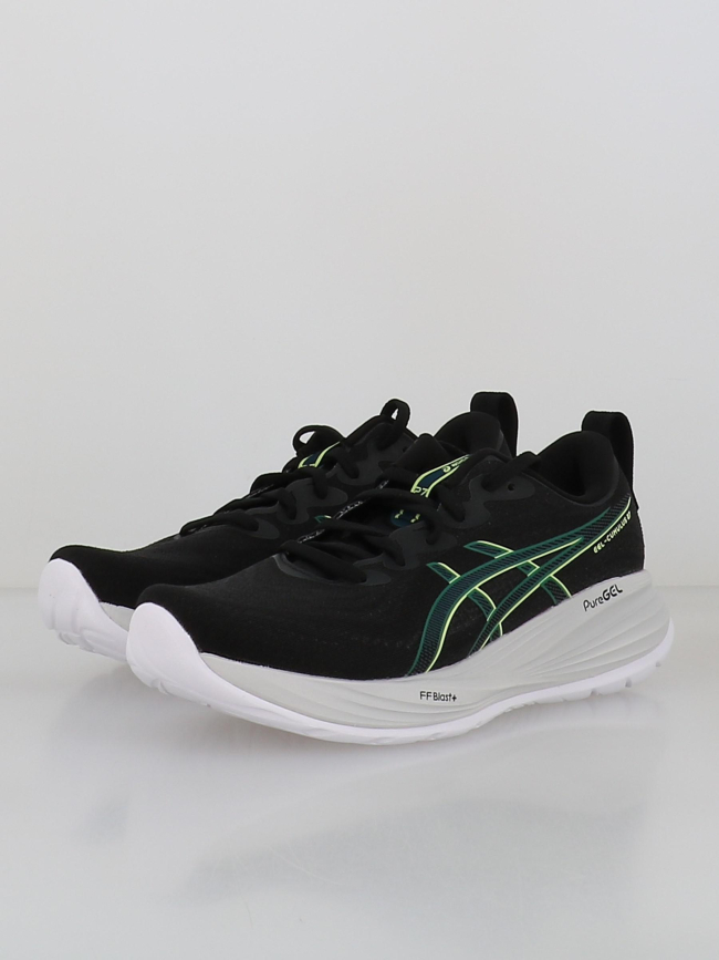 Chaussures de running gel cumulus 27 noir et vert homme - Asics