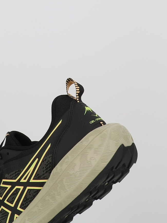 Chaussures de trail gel sonoma 8 noir et vert homme - Asics