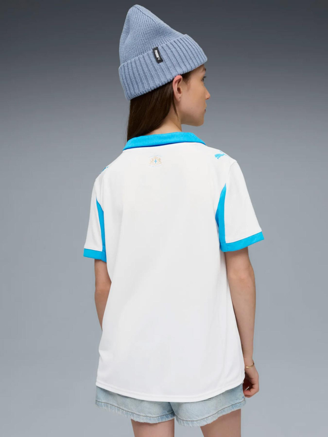 Maillot de football om domicile 25/26 blanc enfant - Puma