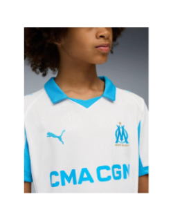 Maillot de football om domicile 25/26 blanc enfant - Puma
