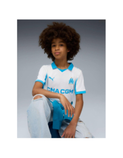 Maillot de football om domicile 25/26 blanc enfant - Puma
