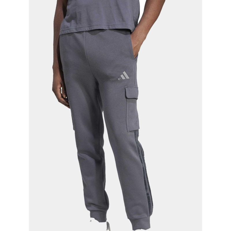 Pantalon jogging cargo sea aop anthracite homme - Adidas
