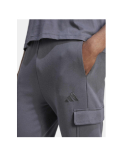 Pantalon jogging cargo sea aop anthracite homme - Adidas