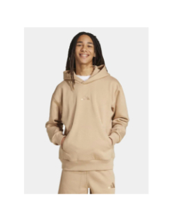 Sweat à capuche all szn marron homme - Adidas
