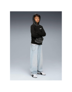 Sweat à capuche ess camo noir enfant - Puma