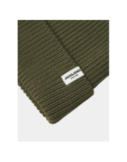 Bonnet en coton jacbrink kaki homme - Jack & Jones