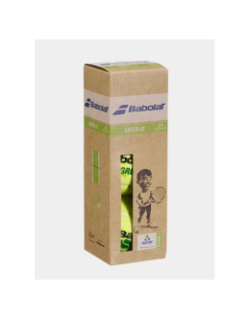 Pack de 3 balle de tennis green jaune - Babolat
