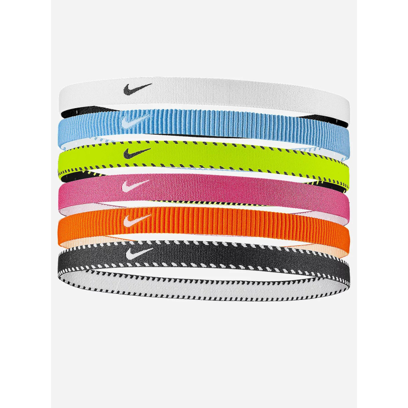 Pack de 6 bandeaux flex classic multicolore - Nike