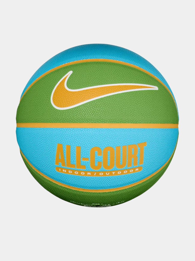 Ballon de basketball everyday all court bleu vert - Nike