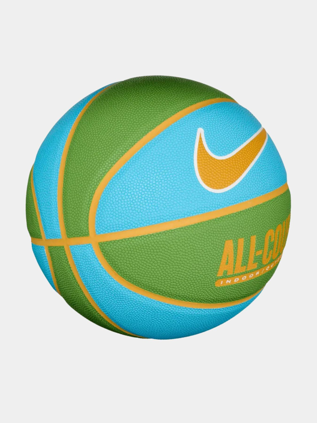 Ballon de basketball everyday all court bleu vert - Nike