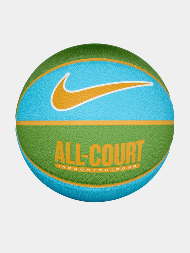 Ballon de basketball everyday all court bleu vert - Nike