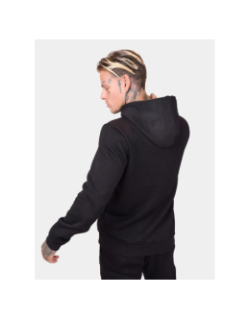 Sweat à capuche logo signature relief noir homme - Project X Paris