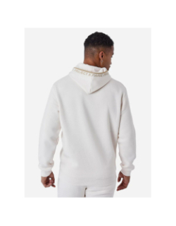 Sweat à capuche logoté beige homme - Project X Paris