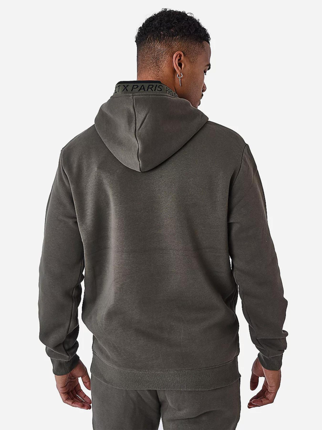 Sweat à capuche logoté vert homme - Project x Paris