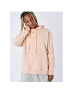 Sweat à capuche à impressions multiples rose pèche homme - Project X Paris