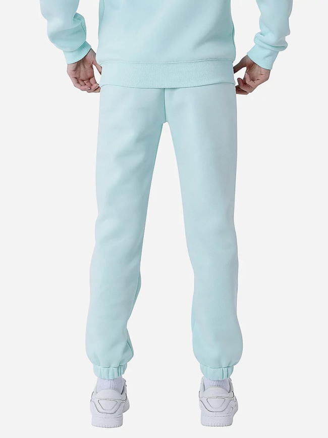 Pantalon jogging à élastique logoté turquoise homme - Project X Paris