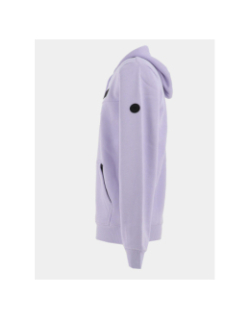 Sweat à capuche à logo relief violet homme - Project X Paris
