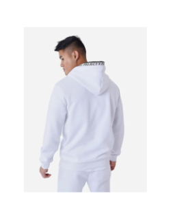 Sweat à capuche logoté blanc homme - Project X Paris