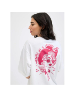 T-shirt à manches courtes jxmillow blanc femme - JJXX