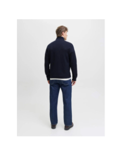 Sweat zippé jprblualves bleu marine homme - Jack & Jones