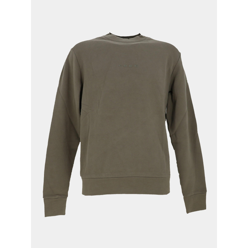 Sweat à col rond jcostance kaki homme - Jack & Jones