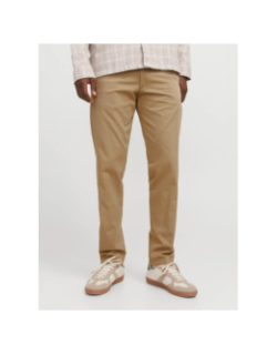 Pantalon chino jpstkane jjbarret beige homme - Jack & Jones