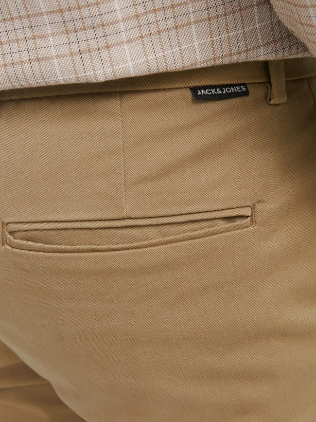 Pantalon chino jpstkane jjbarret beige homme - Jack & Jones