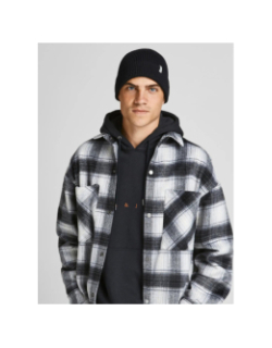 Bonnet en coton jacbrink noir homme - Jack & Jones
