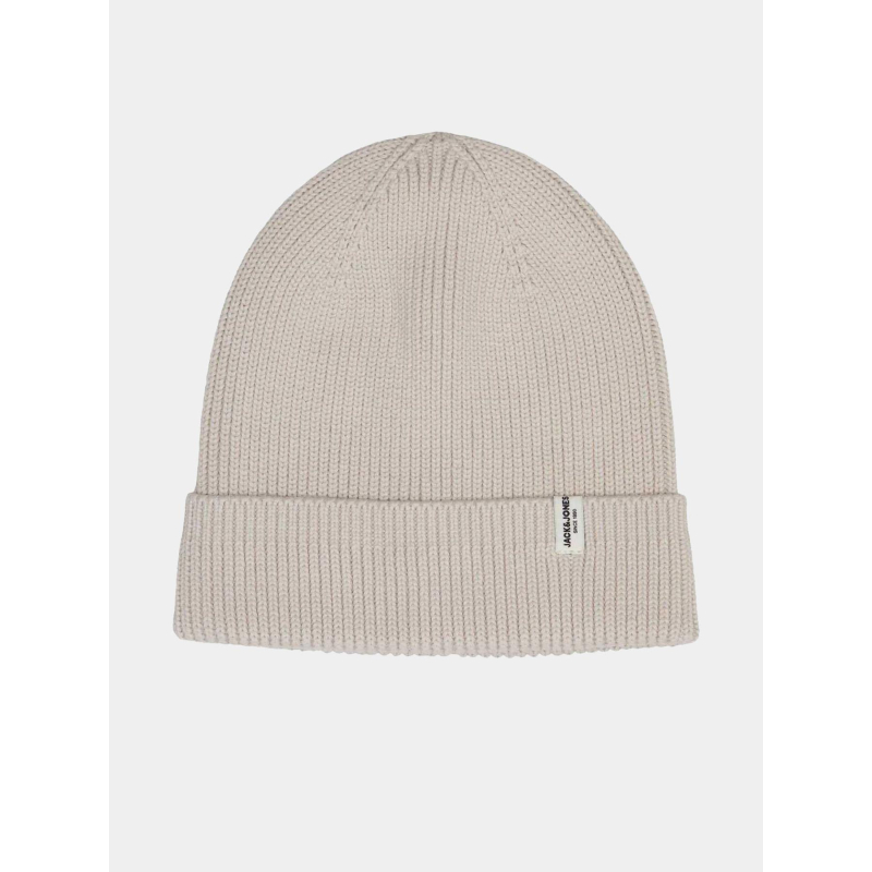 Bonnet en coton jacbrink beige homme - Jack & Jones