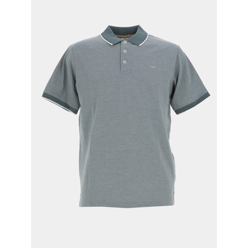 Polo à manches courtes jprblualves vert d'eau homme - Jack & Jones