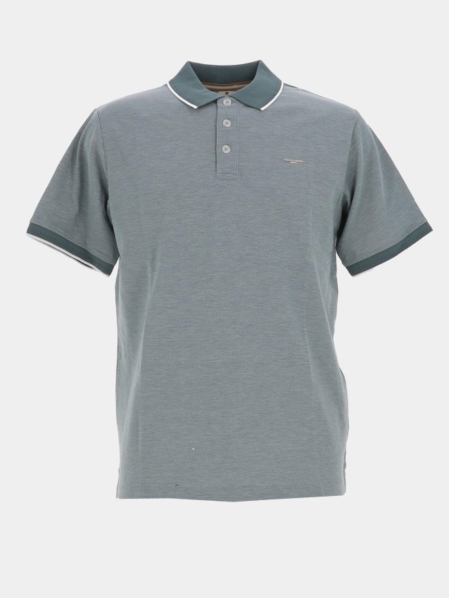 Polo à manches courtes jprblualves vert d'eau homme - Jack & Jones