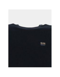 T-shirt à manches courtes clarow bleu nuit homme - Sun Valley