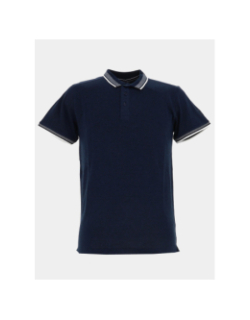 Polo à manches courtes bromeys bleu marine homme - Sun Valley