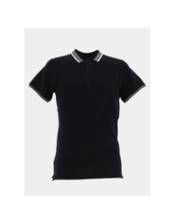 Polo à manches courtes bromeys noir homme - Sun Valley