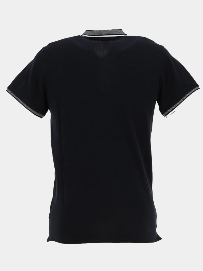 Polo à manches courtes bromeys noir homme - Sun Valley