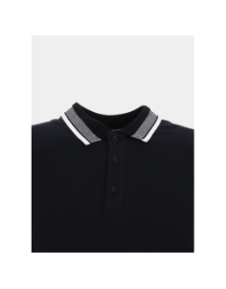 Polo à manches courtes bromeys noir homme - Sun Valley