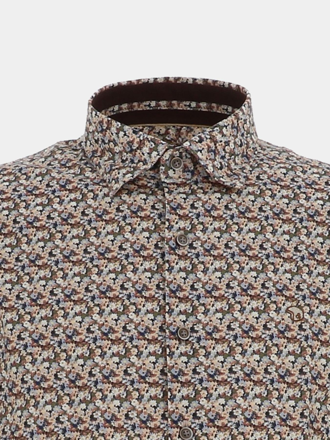 Chemise à motif floral laurelo multicolore homme - Benson & Cherry