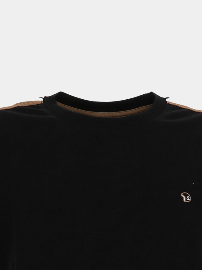 T-shirt signature taslight noir homme - Benson & Cherry