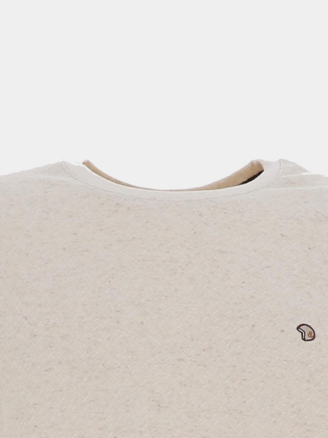 T-shirt stretch signature tasova beige homme - Benson & Cherry