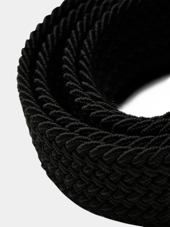 Ceinture tressée stretch spring noir homme - Jack & Jones