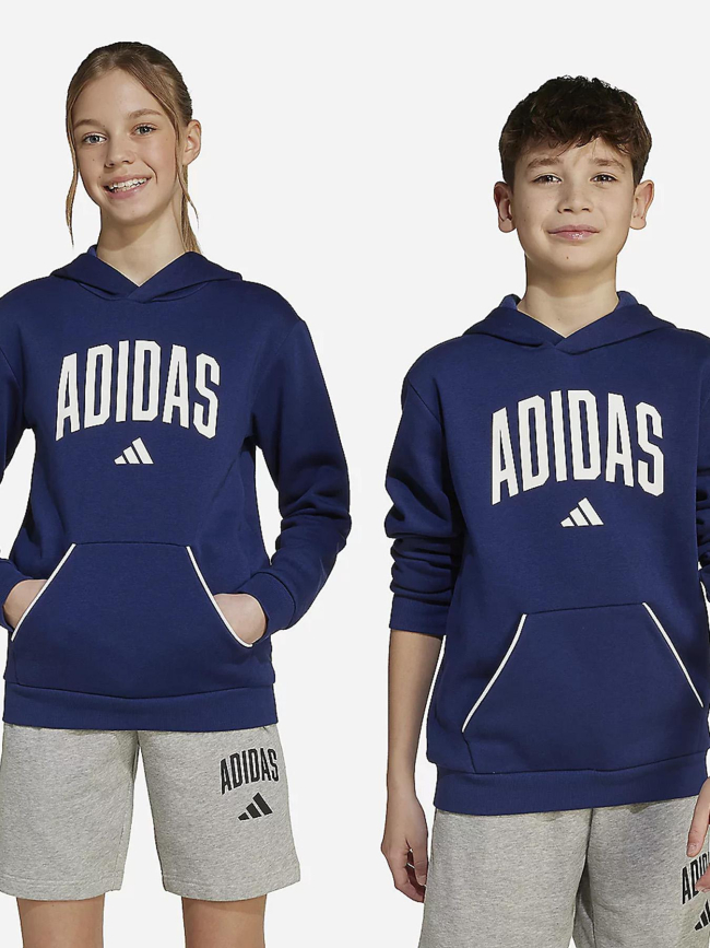 Sweat à capuche j clgt bleu marine enfant - Adidas