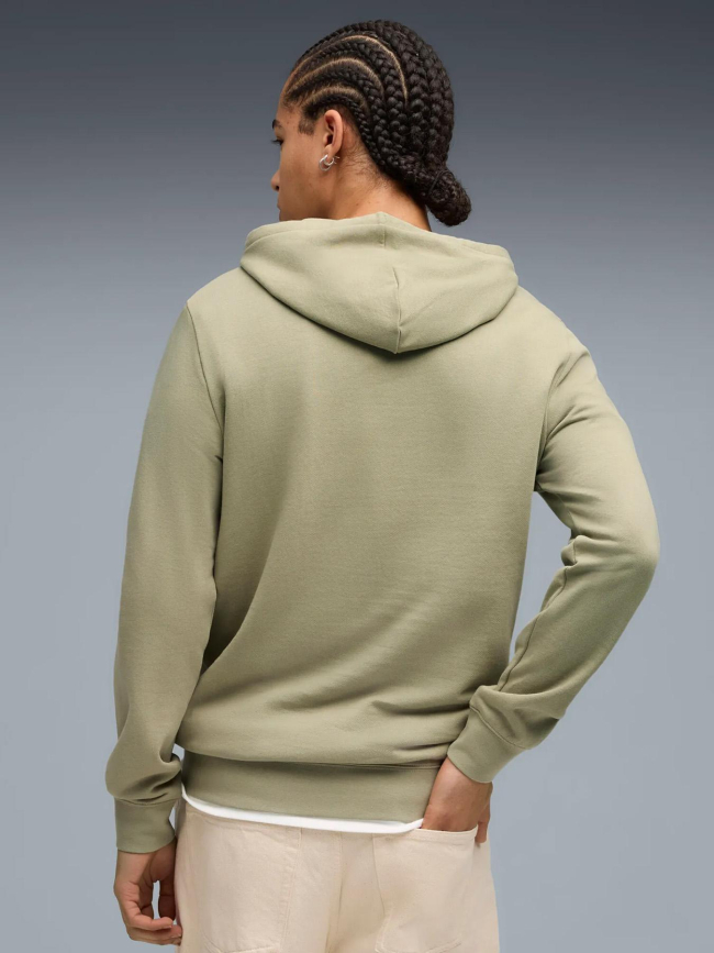 Sweat à capuche ess elevated kaki homme - Puma