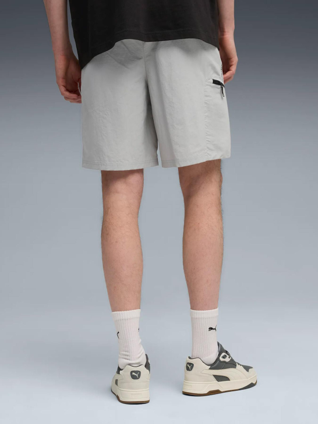 Short de sport pumatech gris femme - Puma