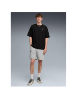 Short de sport pumatech gris femme - Puma