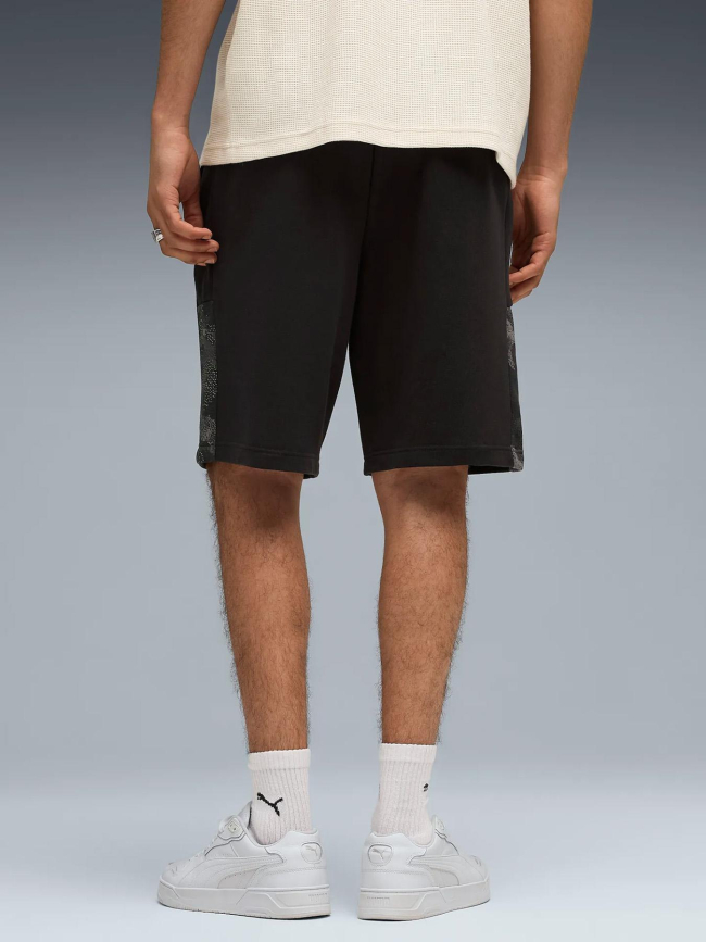 Short ess camo noir homme - Puma