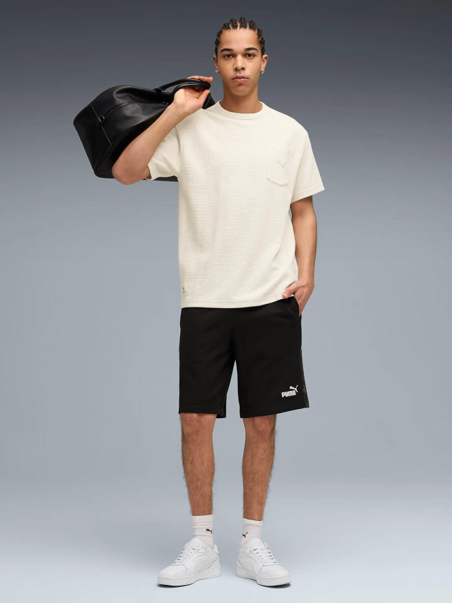 Short ess camo noir homme - Puma