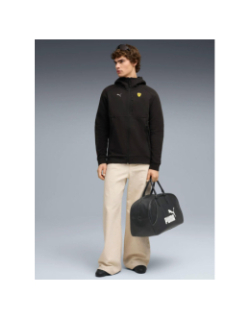Sweat à capuche zippé pumatech ferrari noir homme - Puma
